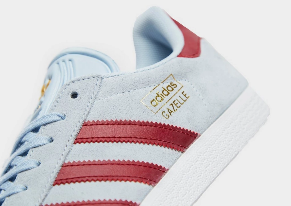 aston villa adidas gazelle trainers